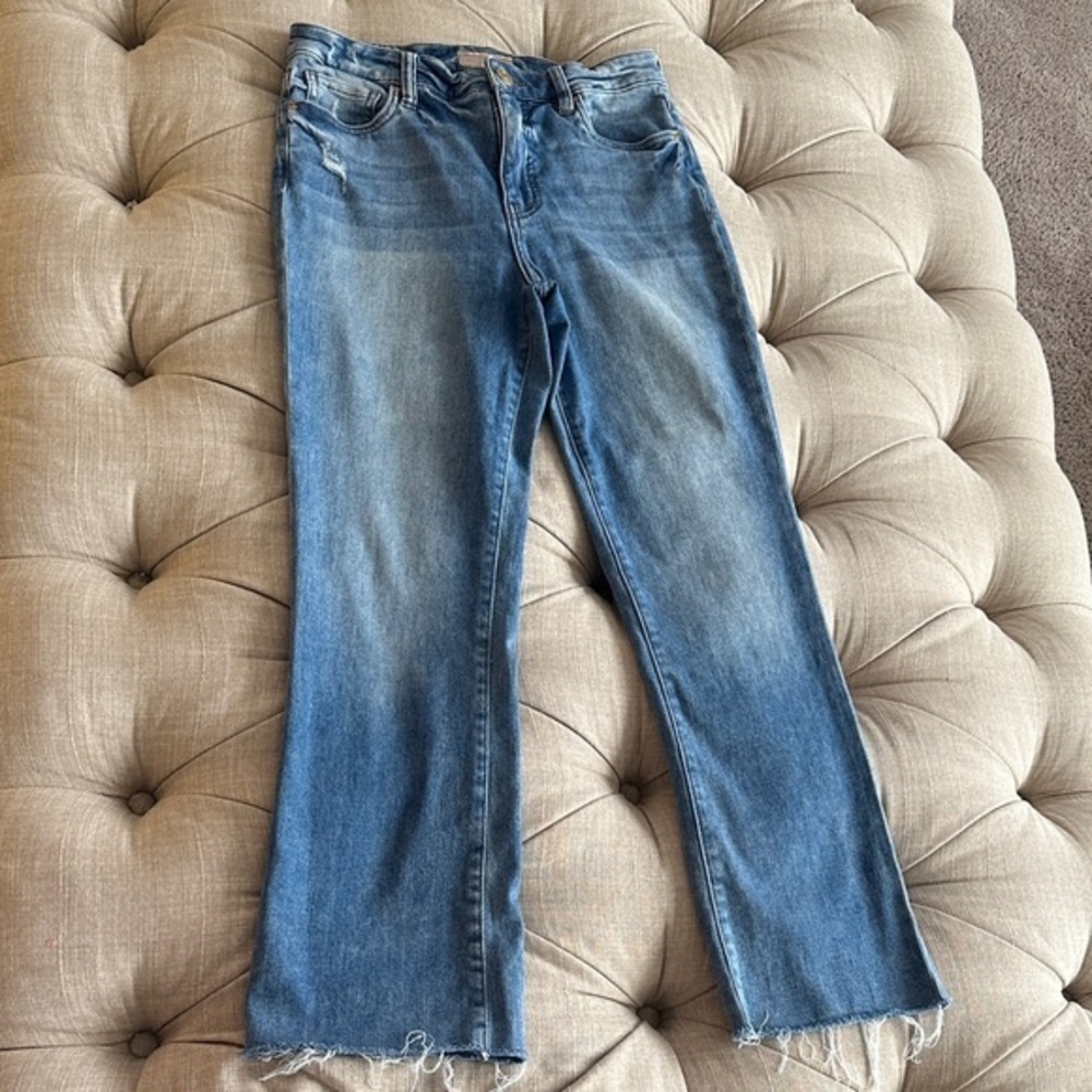 Kut from the Kloth Blue Straight Leg Jeans